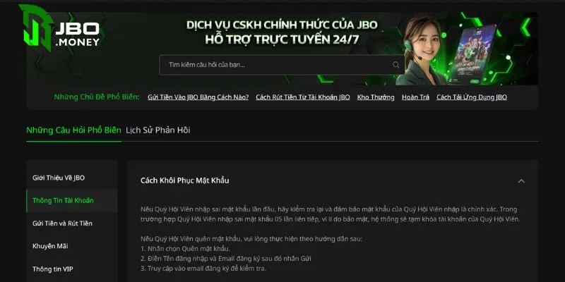 Liên Hệ JBO - Cách Để Kết Nối, Trao Đổi 24/24 Với Nhà Cái 1 Bộ phận CSKH của sân chơi hỗ trợ nhiều vấn đề